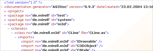 AS2Doc is modular and extendable